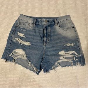American Eagle Curvy Mom Jean Shorts